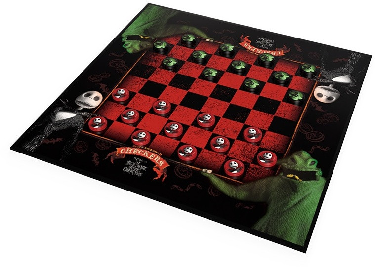 Checkers : Disney Tim Burton The Nightmare Before Christmas